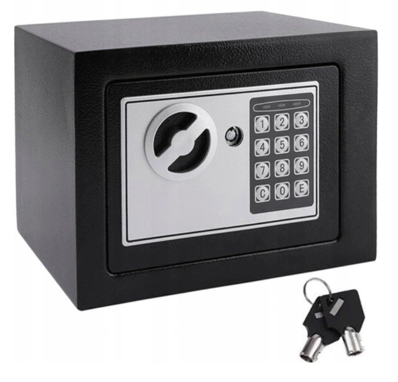 Sejf Kasetka Na Zamek Elektroniczny Cyfrowy Szyfr