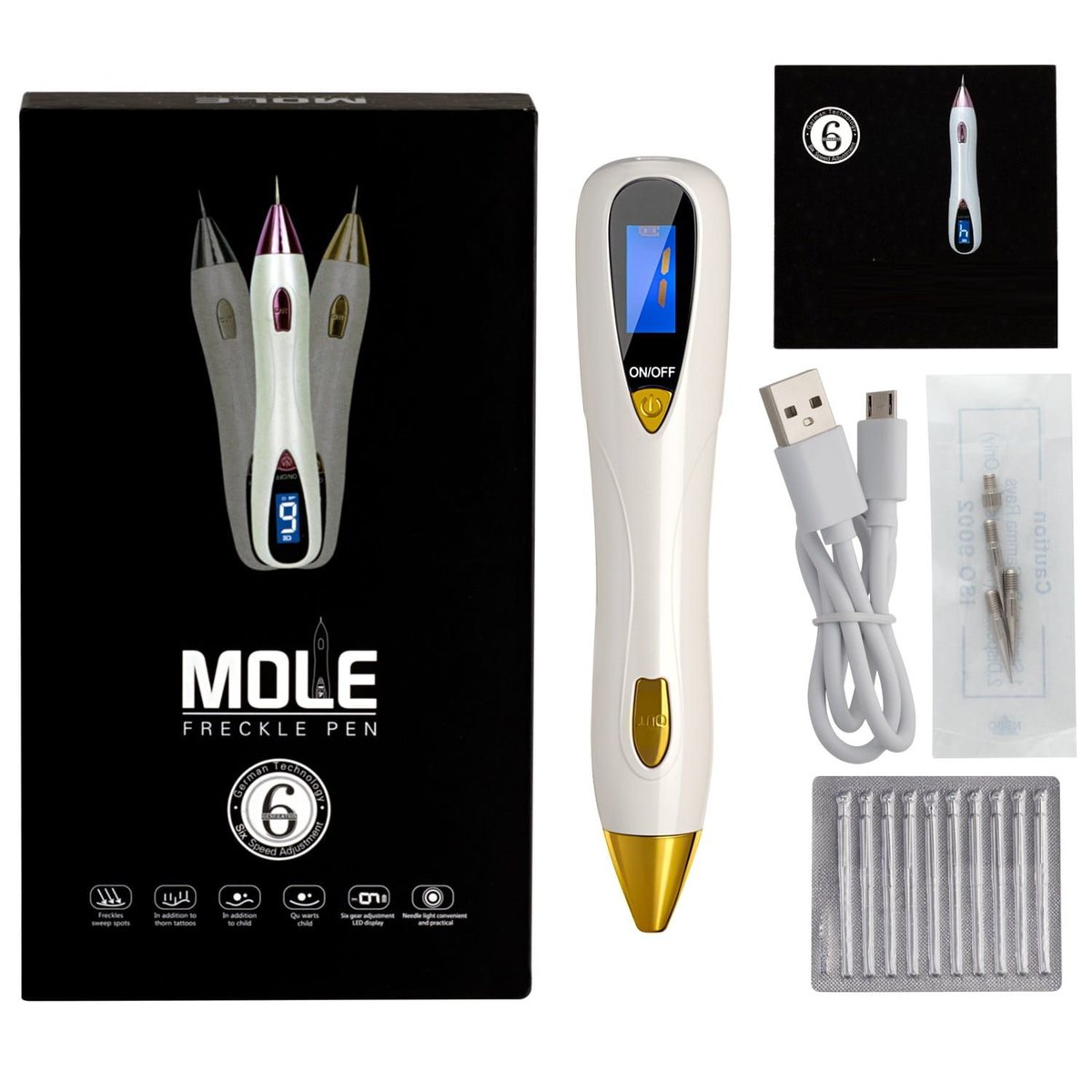 Laser Mole Pen Plazma Kosmetyczna Usuwanie Tatuażu Brodawek