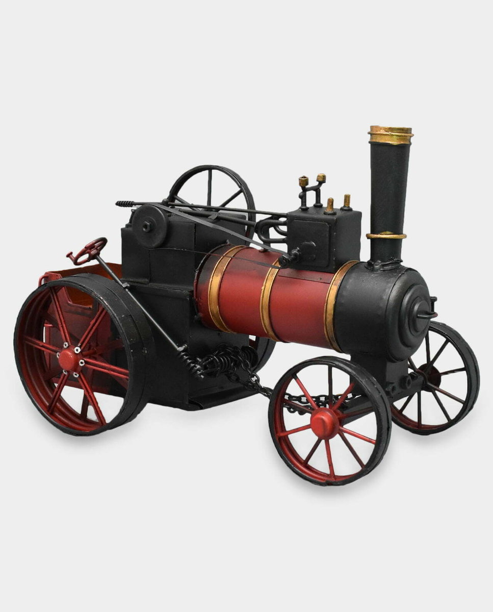 Zabytkowy Pociąg Parowy Model Metalowy