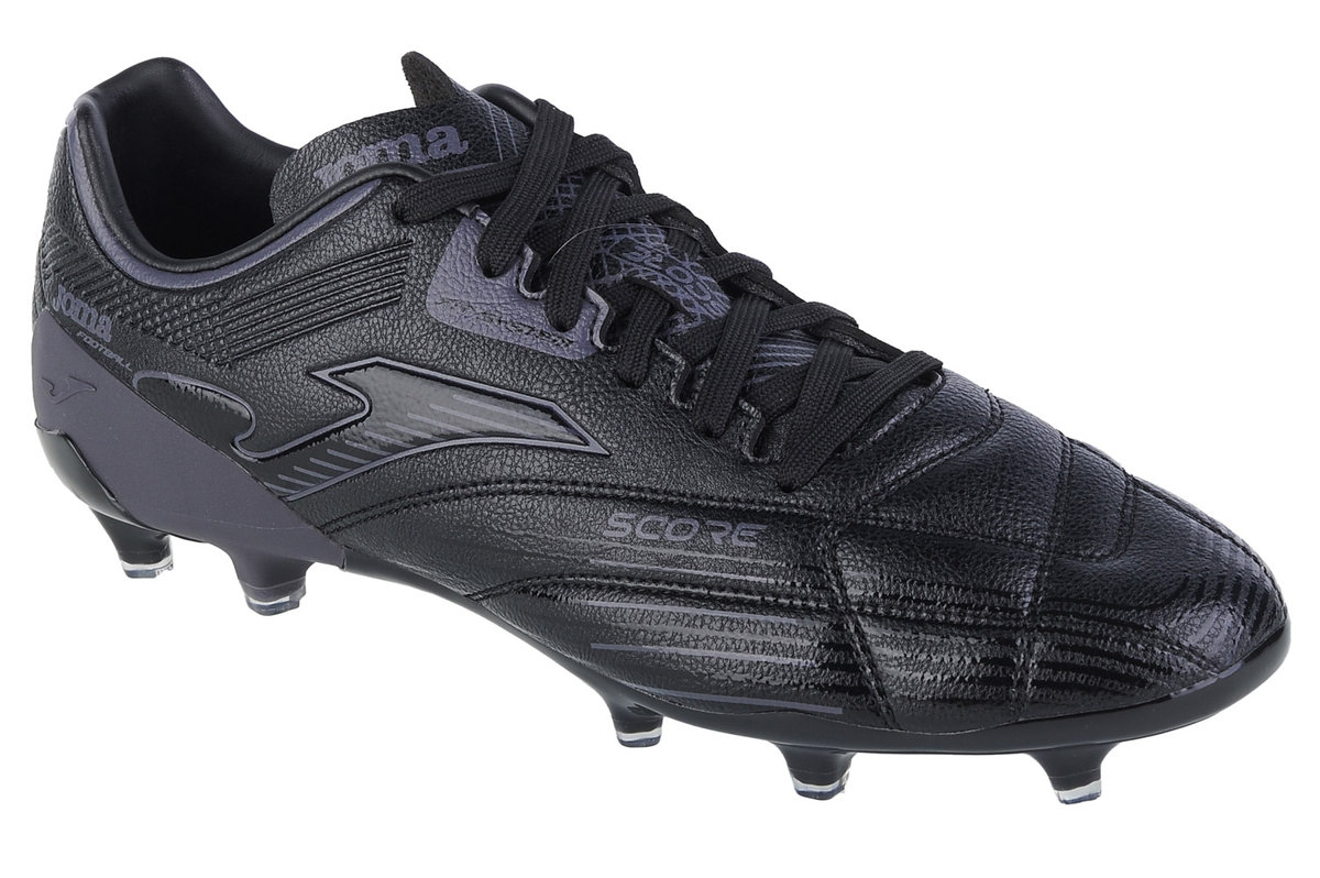 Joma Score 2301 FG SCOW2301FG, Męskie, buty piłkarskie - korki, Czarne