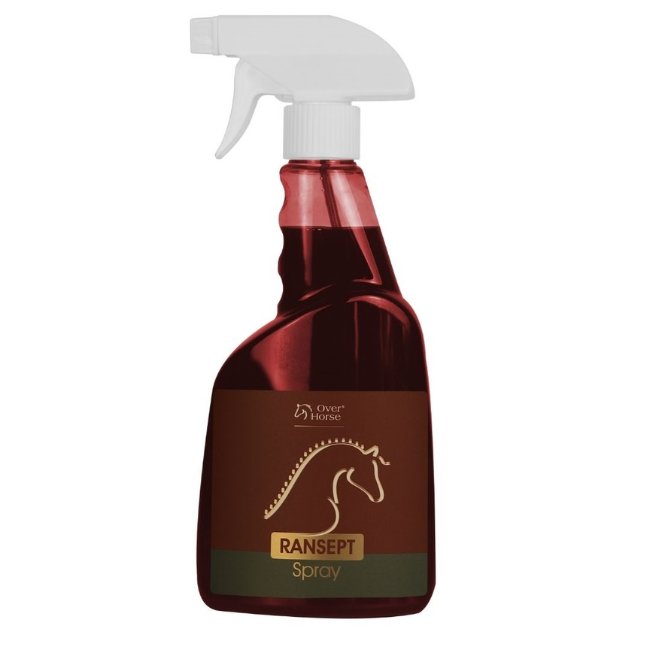 OVER HORSE RANSEPT Spray 500 ml preparat wspomagający naturalny proces odbudowy uszkodzonej tkanki