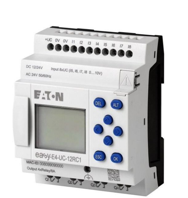 Eaton Przekaźnik programowalny easyE4 230VACDC 8DI 4DO-R EASY-E4-AC-12RC1 197215 197215