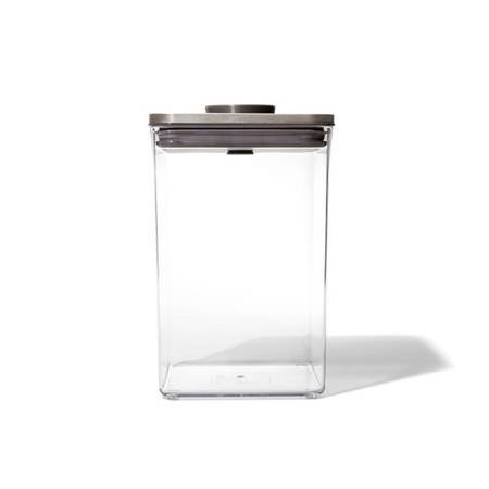 OXO-Pojemnik kwadratowy 4,2l. stalowy, STL one size