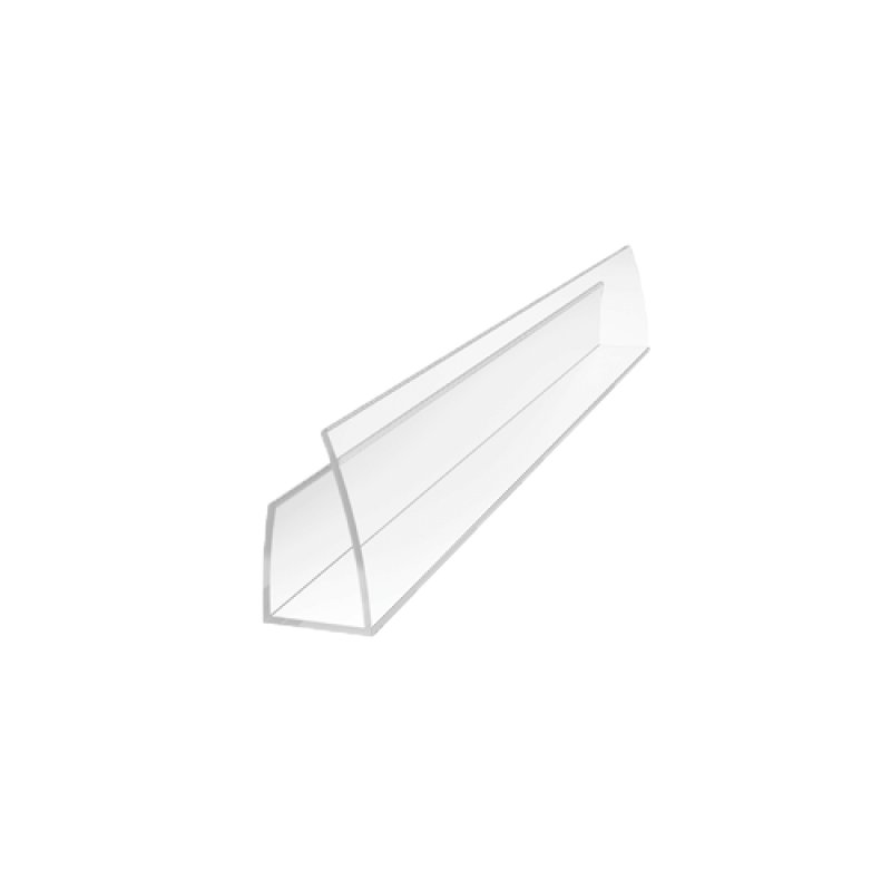 U-profil zamykający 2100mm, bezbarwny 10mm
