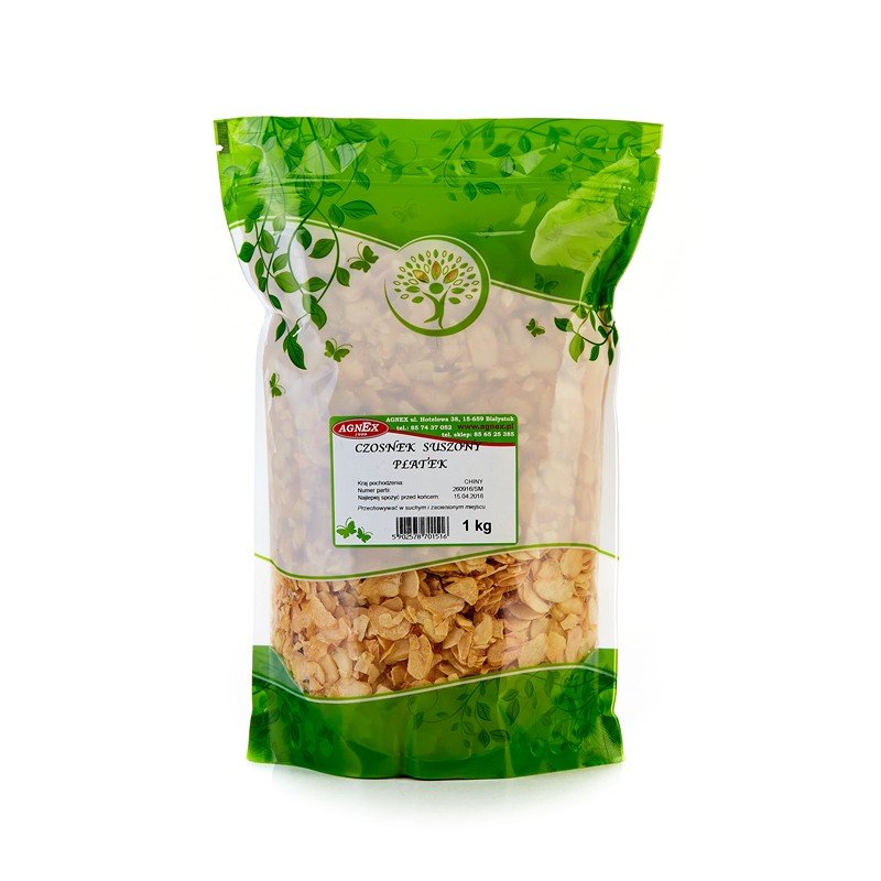 Agnex Czosnek suszony płatek 1 kg