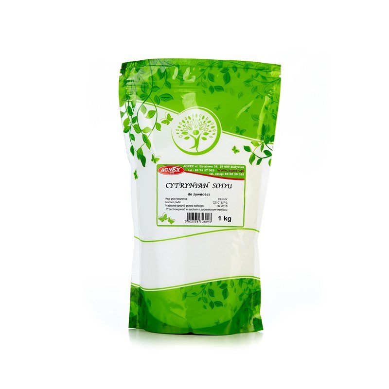 AGNEX krzysztof wierzbicki Cytrynian sodu 1 kg CYTRYNIAN SODU(1)