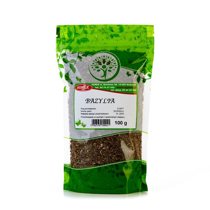 Agnex Krzysztof Wierzbicki Bazylia 100g BAZYLIA(1)