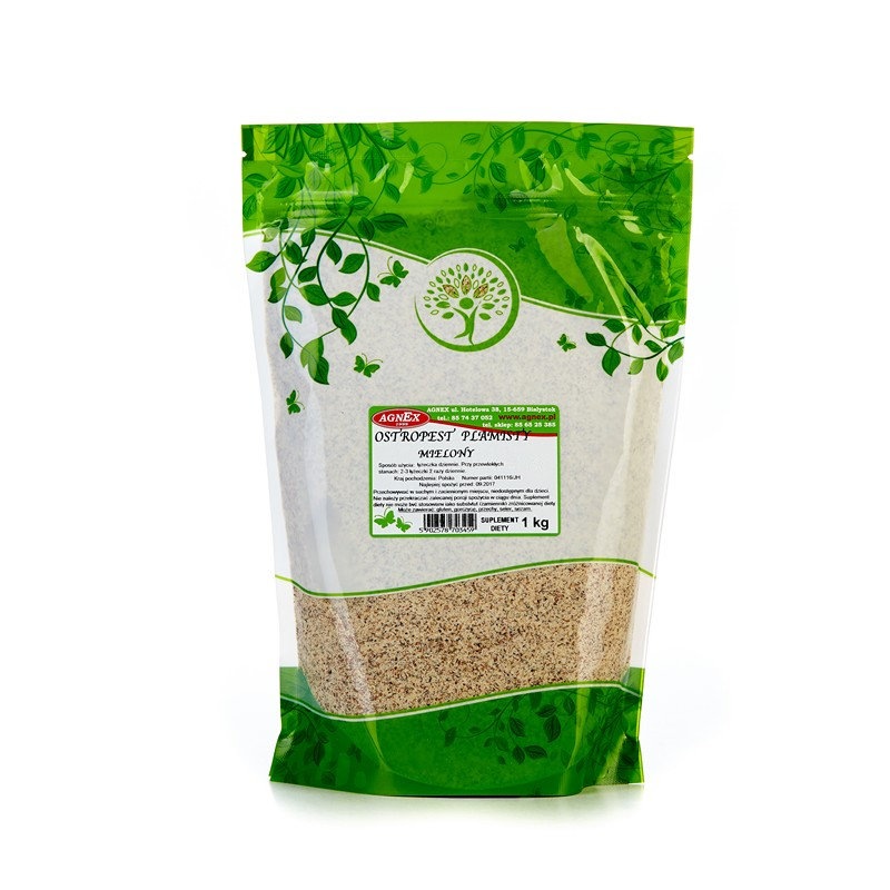 Agnex Ostropest plamisty mielony 1 kg OSTROPEST MIELONY(1)