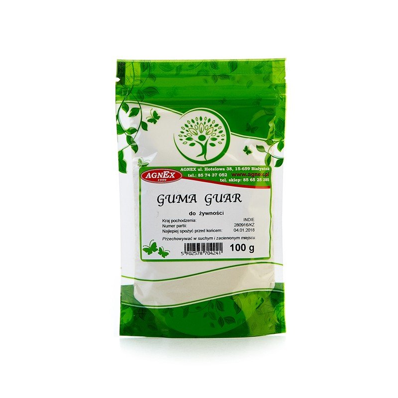 AGNEX Krzysztof Wierzbicki Guma guar 100g GUMA GURA