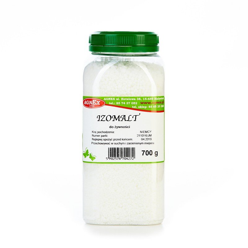 AGNEX Krzysztof Wierzbicki Izomalt 700g - słoik IZOMALT