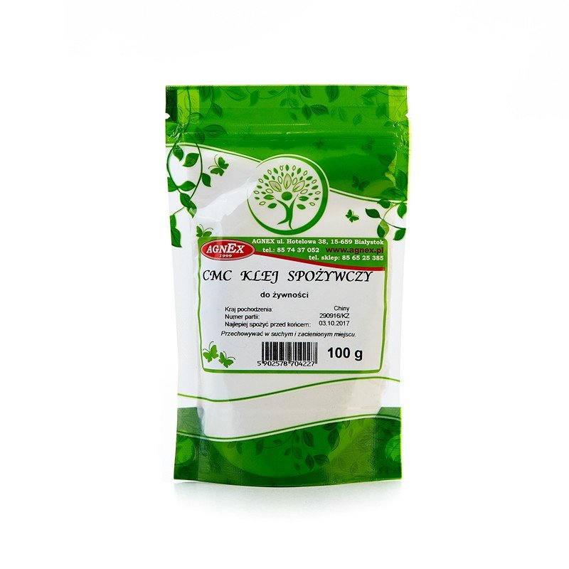 AGNEX Krzysztof Wierzbicki CMC (karboksymetyloceluloza sodu) E 466 100g
