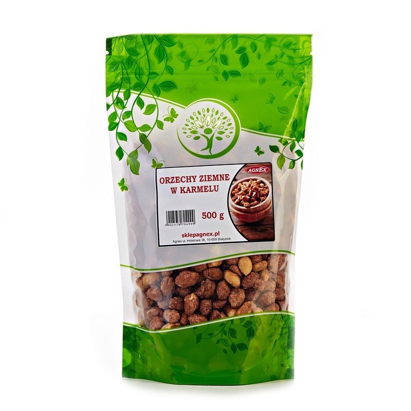 Agnex Orzechy w karmelu 500g ORZECHY W KARMELU