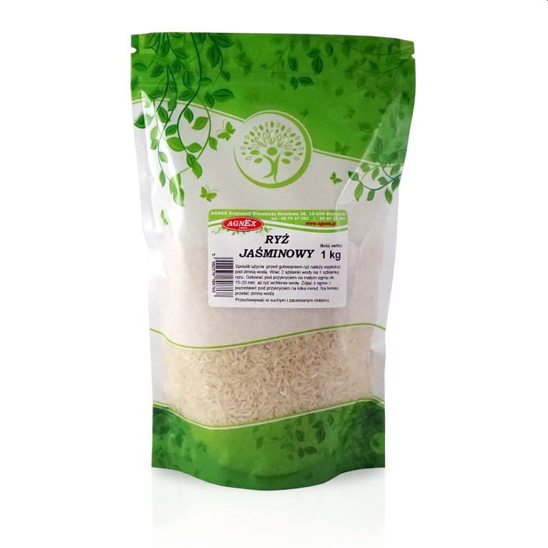 Agnex Ryż jaśminowy 1 kg RYŻ JAŚMINOWY(1)