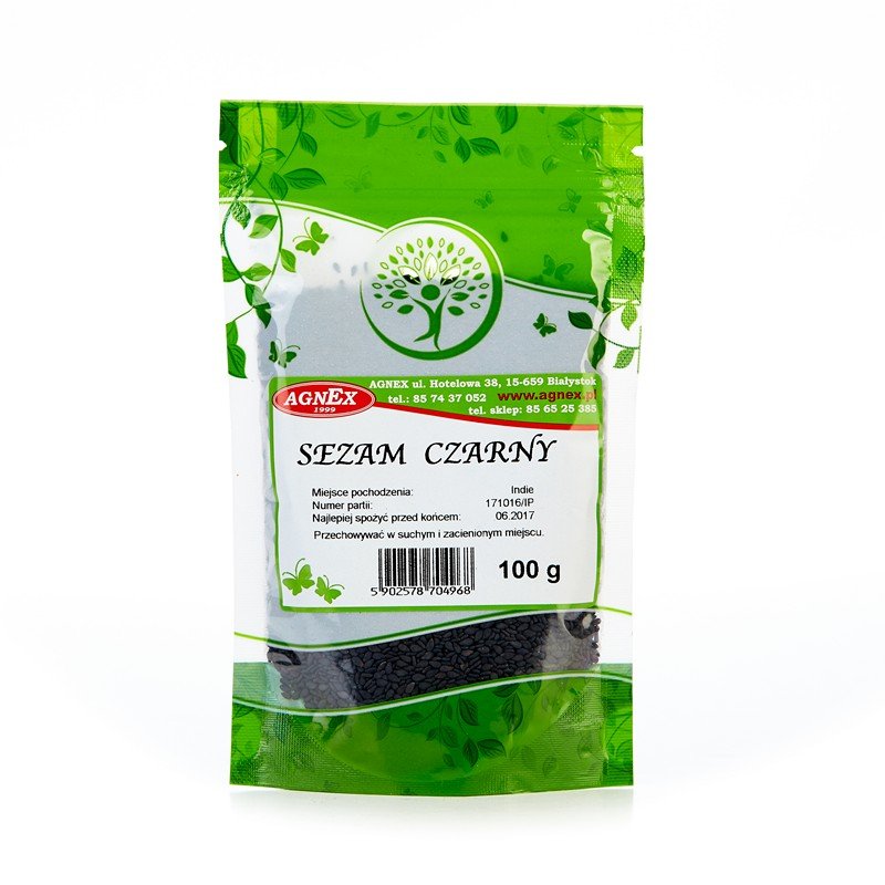Agnex Sezam czarny 100g