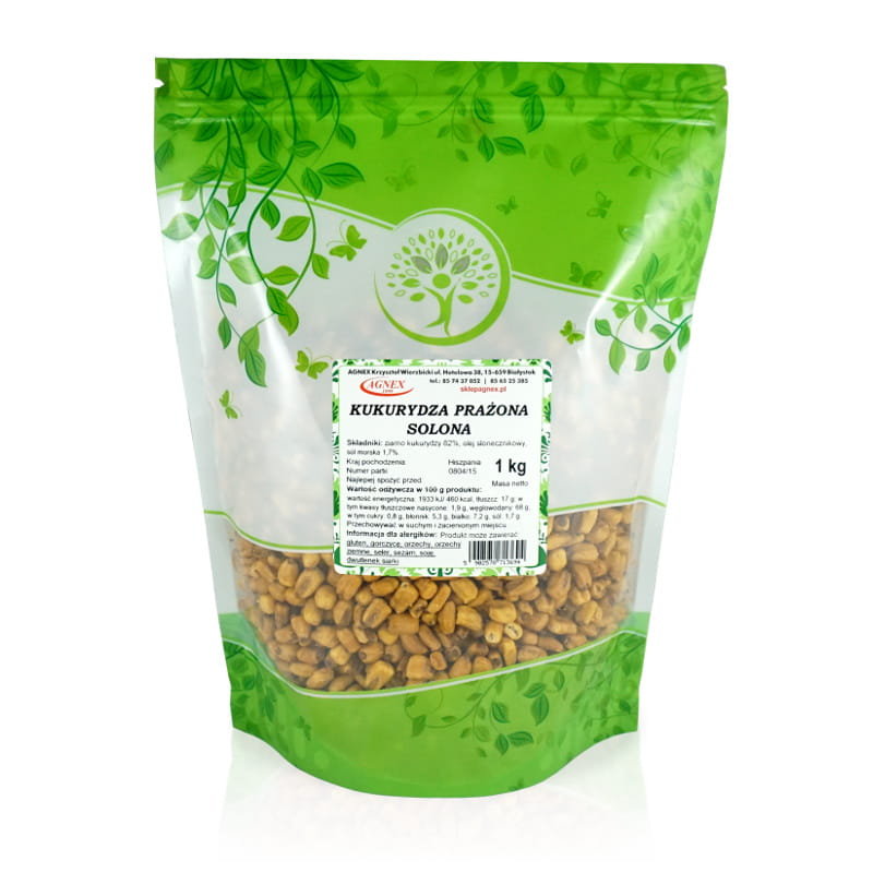 Kukurydza prażona solona 1 kg