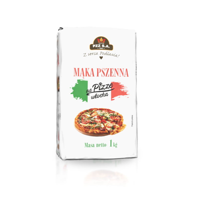 Pzz Mąka pszenna na pizzę włoską Typ OO 1 kg