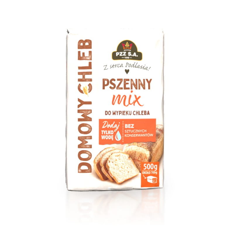 Pzz Mieszanka do wypieku chleba Pszenny Mix 500 g