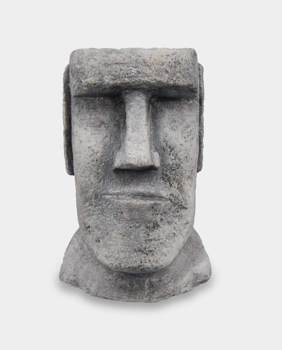 Moai Figura Dekoracyjna Osłonka na Doniczkę H27cm
