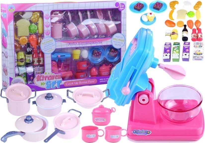 Zestaw kuchenny z akcesoriami - Leantoys