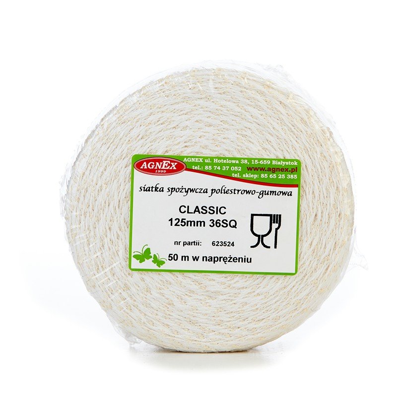 AGNEX krzysztof wierzbicki Siatka wędliniarska 125/36 50 mb SIATKA 125