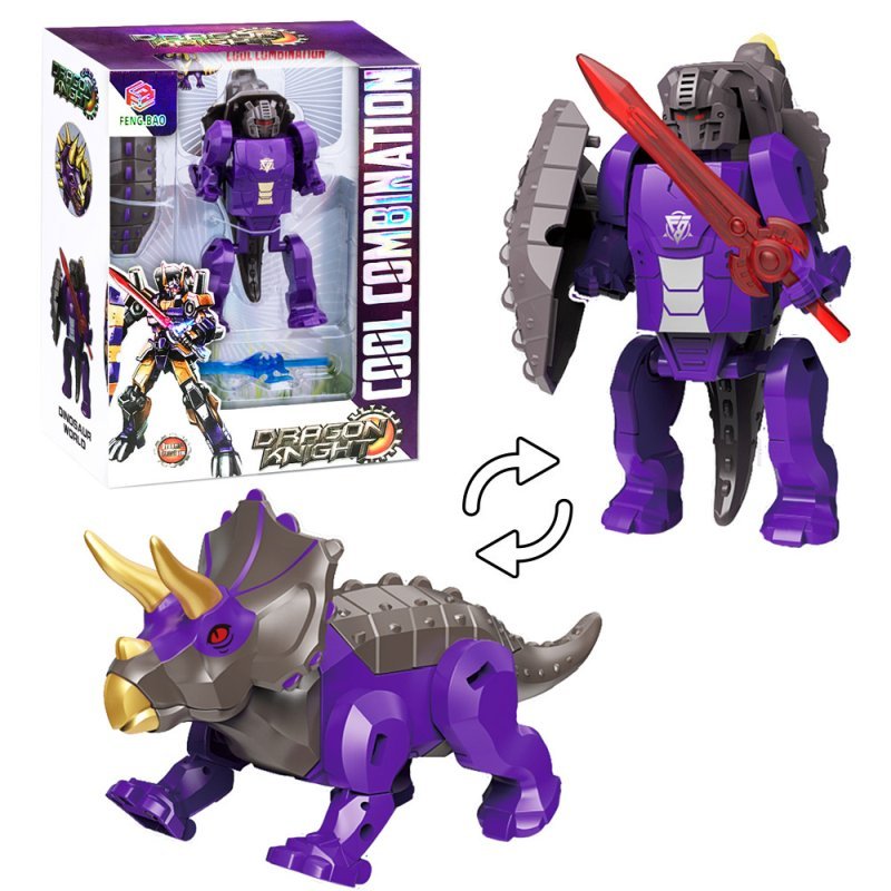 ASKATO  Robot dinozaur transformujący 2w1