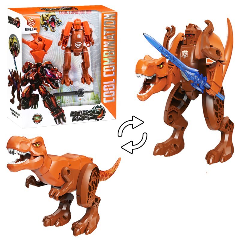 ASKATO Robot dinozaur 2w1