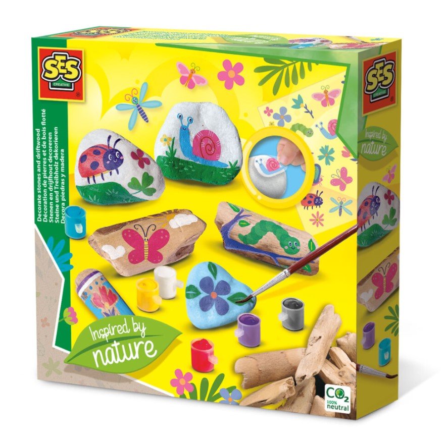 Zestaw do dekorowania kamieni i drewna