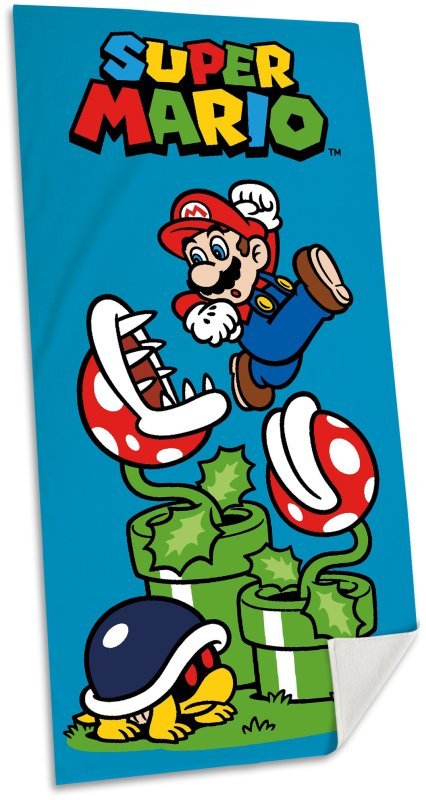 Ręcznik plażowy 70x140cm 100% bawełna Super Mario.Kids Euroswan