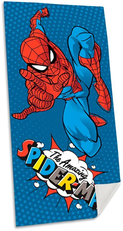 Ręcznik plażowy 70x140cm 100% bawełna Spiderman.Kids Euroswan