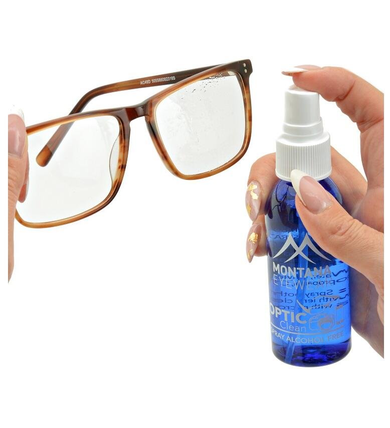 Spray płyn 60ml do czyszczenia okularów ekranów
