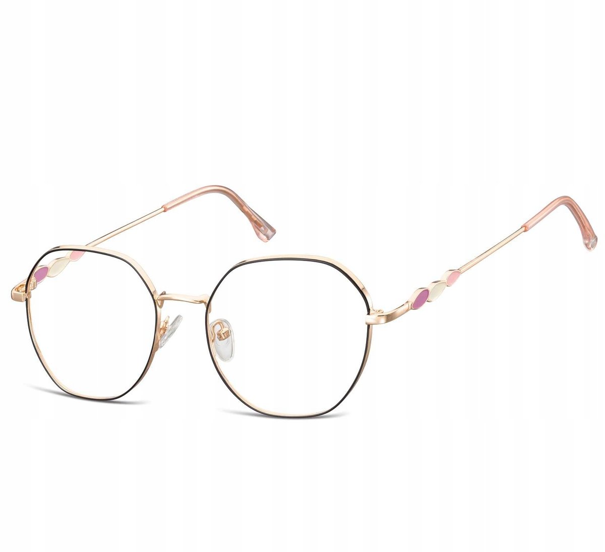 Oprawki korekcyjne owalne zerówki damskie