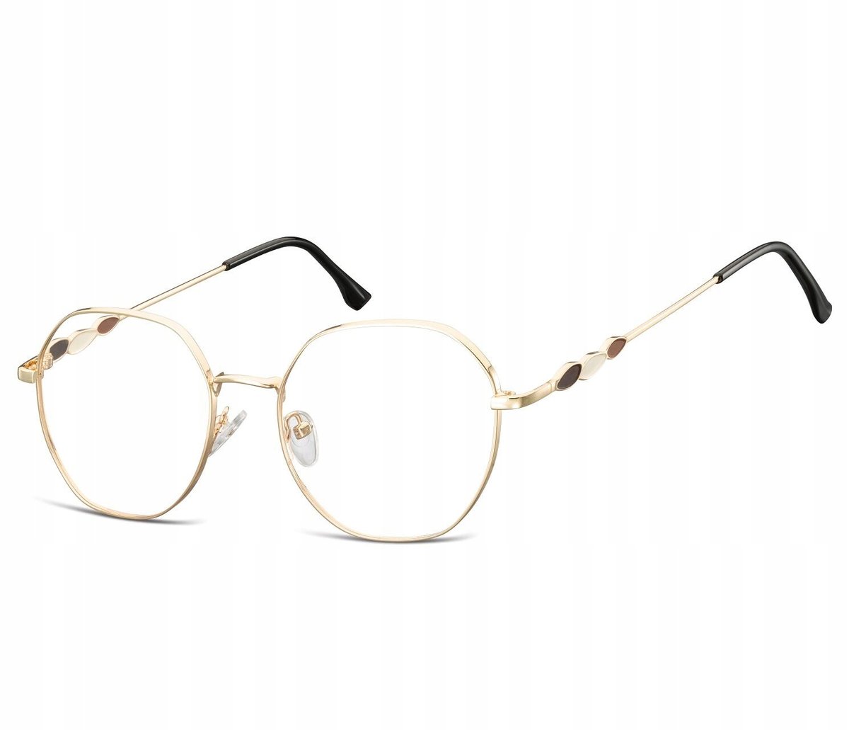 Oprawki korekcyjne owalne zerówki damskie