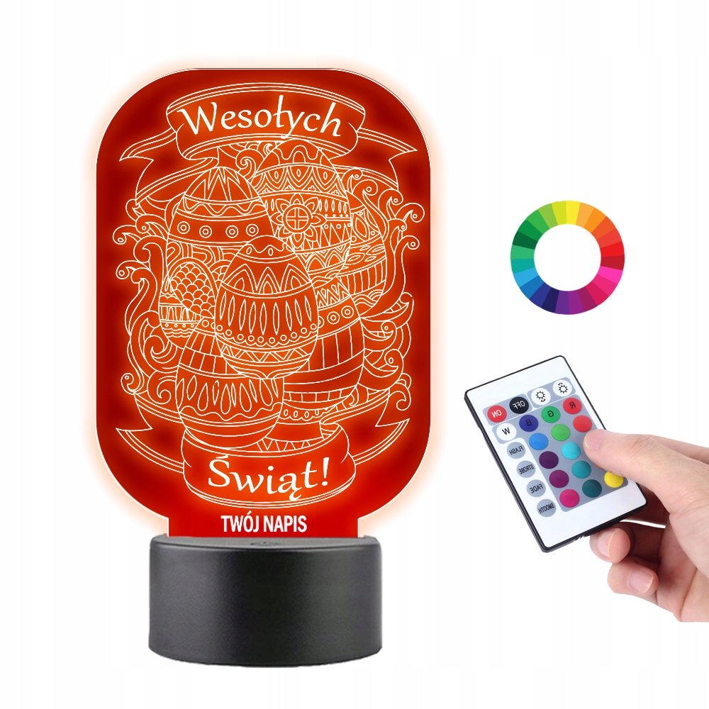 Lampka na Biurko Prezent na Wielkanoc PLEXIDO