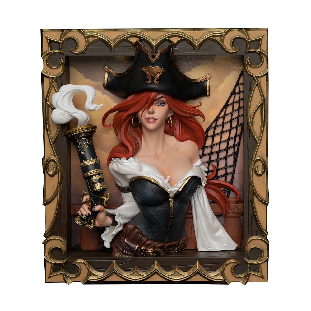 Infinity Studio League of Legends - Bounty Hunter Miss Fortune ramka na zdjęcia 3D