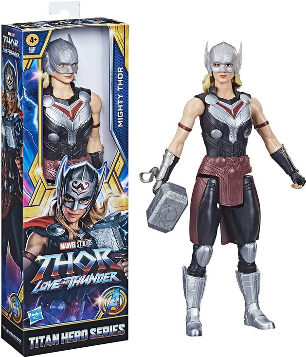 Hasbro Marvel Thor Titan Hero Mighty Thor F4136 Wielokolorowy F4136