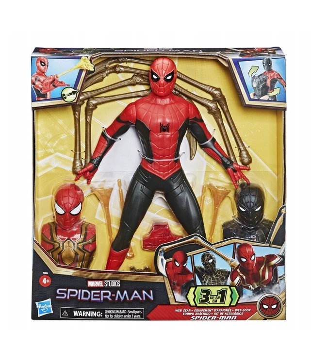 HASBRO DUŻA FIGURKA SPIDERMAN AKCESORIA F2904