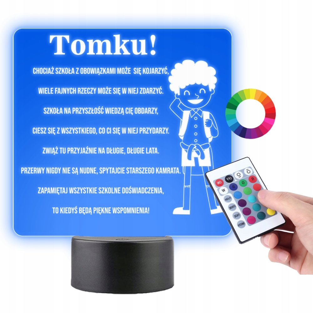 Lampka na Biurko Prezent Rozpoczęcie Roku Szkolneg