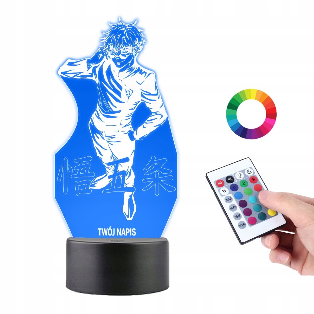 Lampka na Biurko Led Jujutsu Kaisen - Satoru Gojo