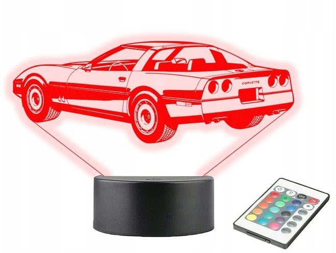 Lampka na biurko Chevrolet Corvette 16 LED PLEXIDO