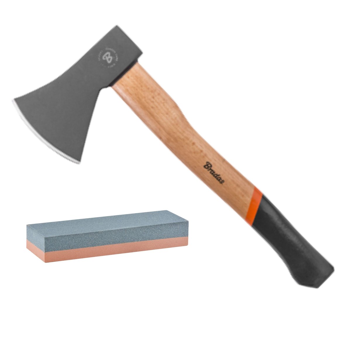 Zestaw siekiera uniwersalna WOOD 600g + osełka