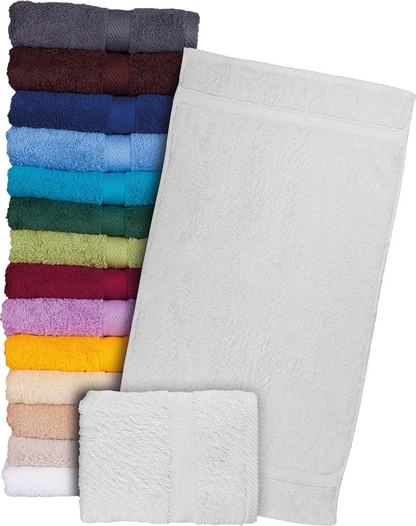 Ręcznik frotte kolor biały roz. 50x90