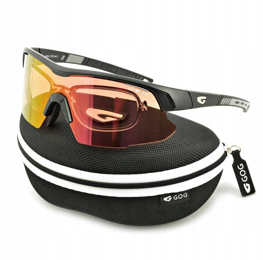 Okulary Sportowe Korekcyjne HDX rowerowe E670-1R