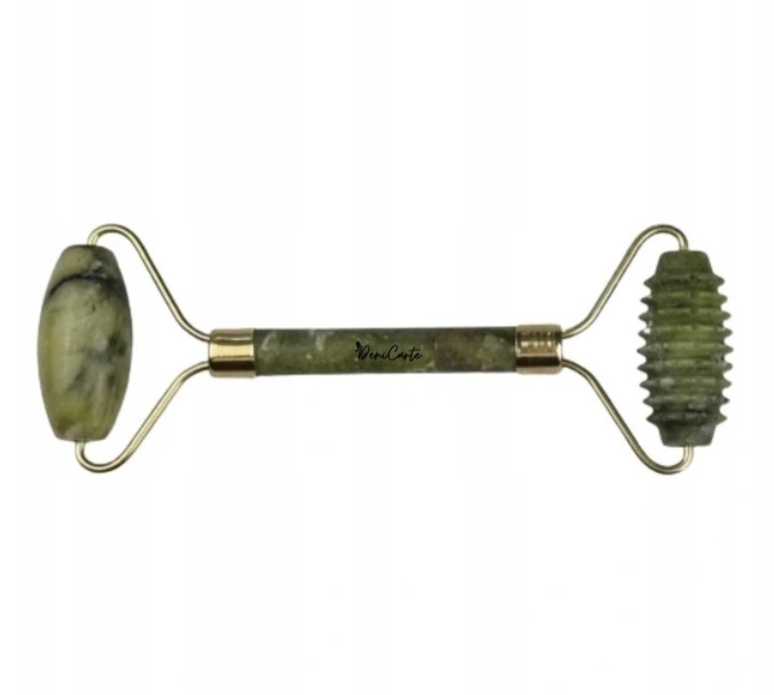 Masażer Jadeitowy Do Twarzy Roller Wałek Z Jadeitu