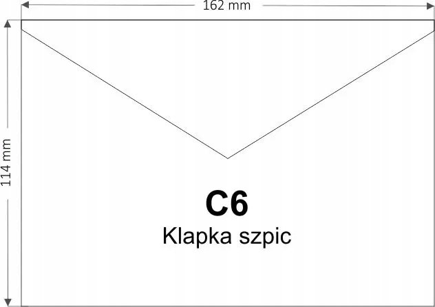 [ G.4.1 ] Koperty C6 Keaykolour Holly c. zielone - 25szt. / al *   Koperta C6 NK Keaykolour Holly Delta 120g