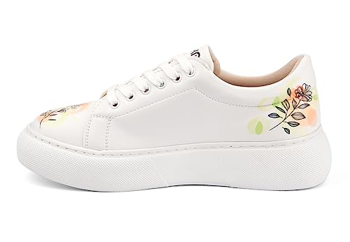 Damskie trampki Mumka Flores, wielokolorowe, 38 EU, Kolor: wielokolorow, 38 EU