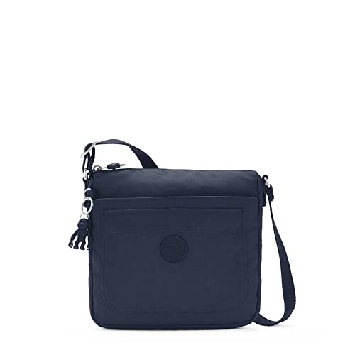 Kipling Damska torba crossbody Sebastian, dł. 23 cm x 21,5 cm wys. x 4,4 cm gł, Niebieski niebieski, 9