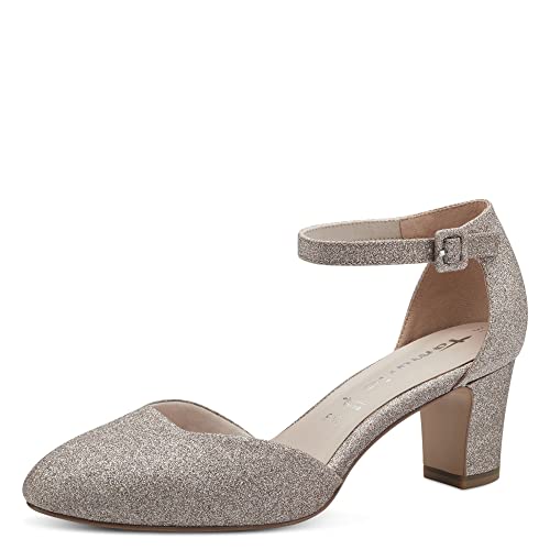 Tamaris Damskie czółenka 1-1-24432-41, Rose Glam, 39 EU, Rose Glam, 39 eu