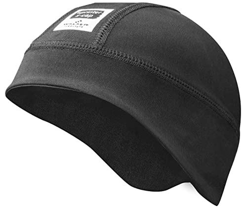 WALSER Kask, kask narciarski pod kask, kask rowerowy, czarna czapka narciarska, czapka rowerowa, czapka sportowa rozmiar XXS/XS 48-51 43611