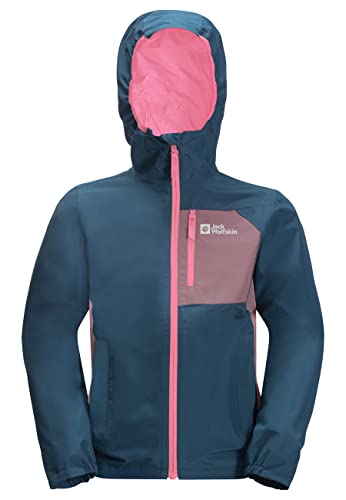 Jack Wolfskin Hike kurtka przeciwdeszczowa dla dzieci, uniseks