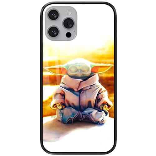 ERT GROUP etui na telefon Apple Iphone 13 MINI, case oryginalny i oficjalnie licencjonowany przez Star Wars, wzór Baby Yoda 015, wykonany z hartowanego szkła, etui ochronne